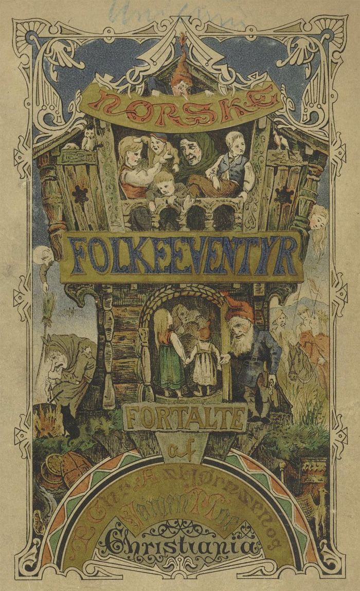Asbjørnsen and Moe's 'Norske Folkeeventyr / Norwegian Folktales', 5th edition, 1874.