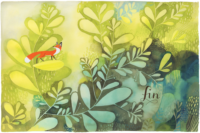 Illustration by Isabelle Arsenault – from 'Jane, le renard & moi / Jane, the fox & me' (written by Fanny Britt)