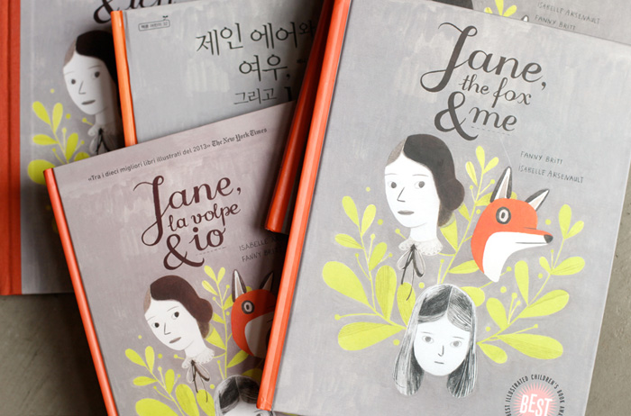'Jane, le renard & moi / Jane, the fox & me' – by Fanny Britt and Isabelle Arsenault – published by Éditions de La Pastèque