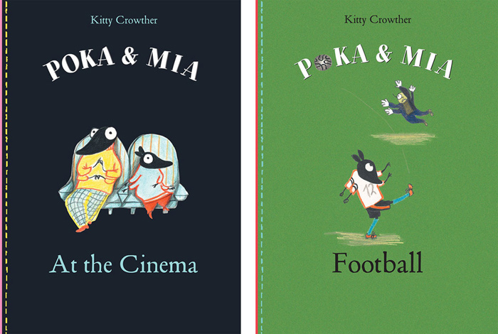 Book covers by Kitty Crowther
