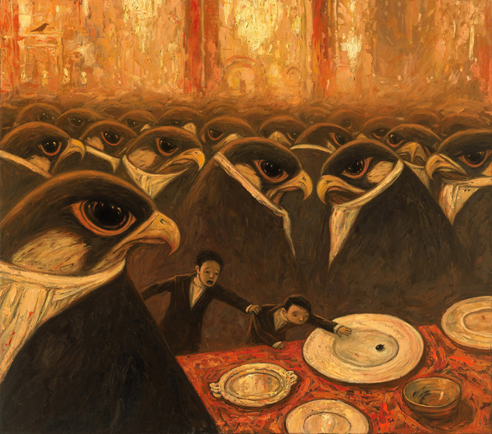 Illustration from 'Rules of Summer' by Shaun Tan
