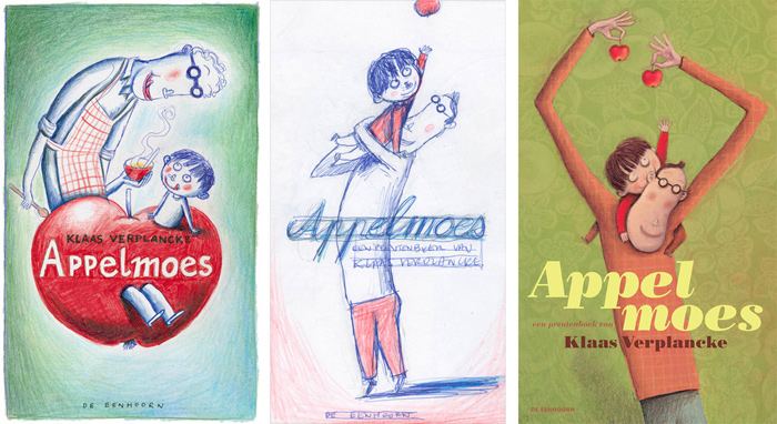 Front cover for 'Appelmoes / Applesauce' by Klaas Verplancke