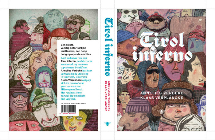 Front cover for 'Tirol inferno' by Annelies Verbeke & Klaas Verplancke