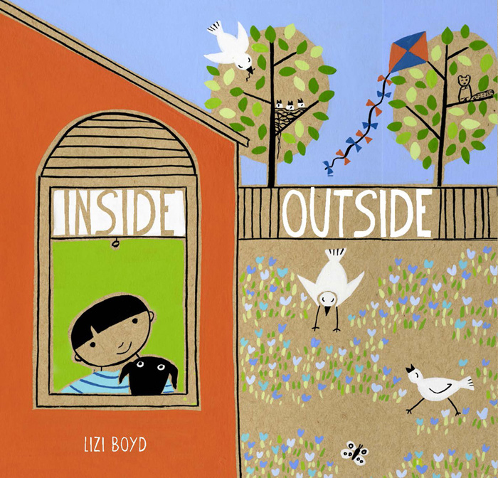 Front cover for 'Inside Outside' by Lizi Boyd – published by Chronicle Books