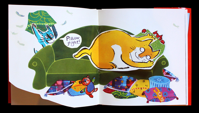 'There are Cats in This Book' by Viviane Schwarz – published by Walker Books
