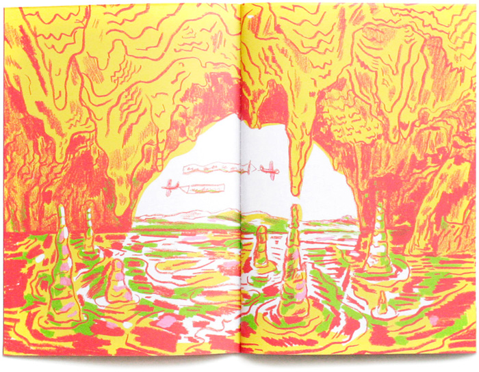 Spread from 'Socorram-me em Marrocos' (Help me in Morocco) by Andrés Sandoval