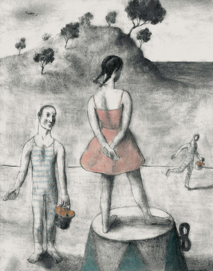 Illustration by Pablo Auladell – from 'La feria abandonada' (The abandoned carnival)