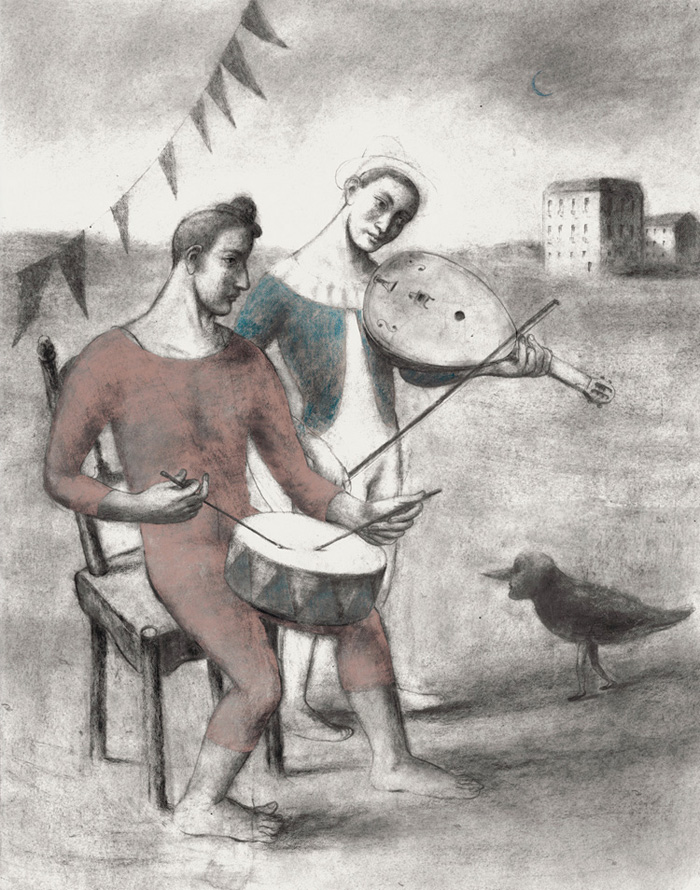 Illustration by Pablo Auladell – from 'La feria abandonada' (The abandoned carnival)