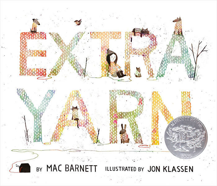 'Extra Yarn' by Mac Barnett and Jon Klassen – published by Walker Books