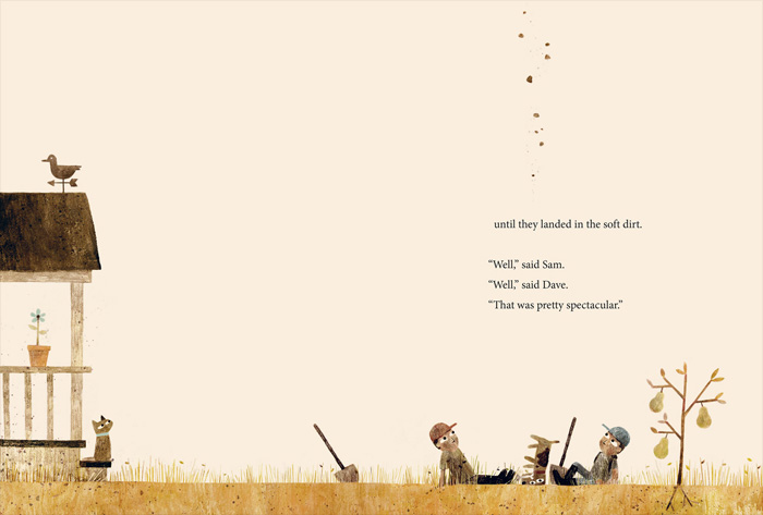 'Sam and Dave Dig a Hole' by Mac Barnett and Jon Klassen – published by Candlewick Press