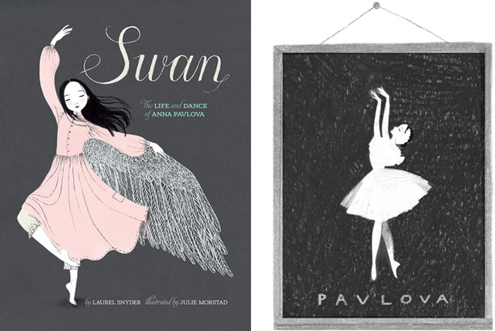 'Swan' – by Laurel Snyder and Julie Morstad, published by Chronicle Books.
