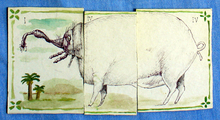 Development work by Javier Sáez Castán for 'Animalario Universal del Profesor Revillod' – written by Miguel Murugarren and published by Fondo de Cultura Económica, Mexico