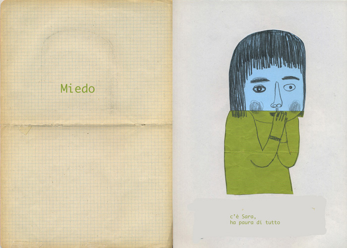 Illustration by Chiara Carrer from 'Un dia / One day' – published by Petra Ediciones, Mexico