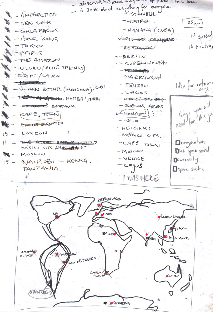 Development work for ‘LOTS’ by Marc Martin – published by Penguin Random House, Australia