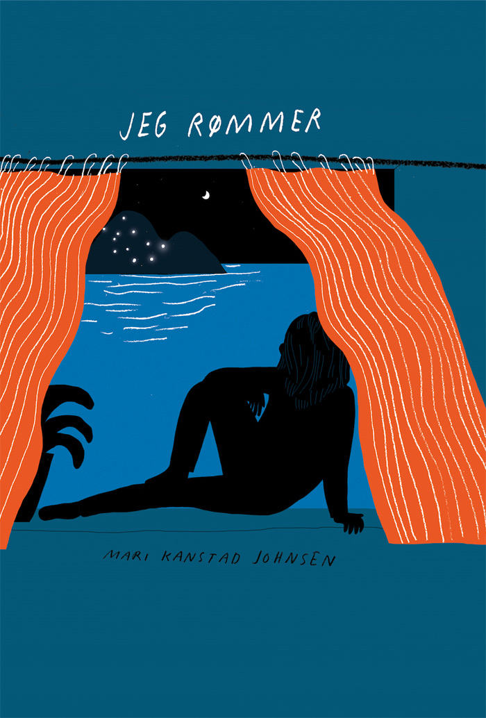 Front cover for ‘Jeg Rømmer / I’m out of here’ by Mari Kanstad Johnsen – published by Gyldendal Norsk Forlag, Norway