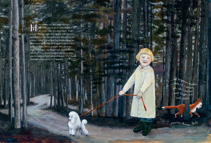 Illustration by Anna Höglund from ‘Everyone Asks Why’ – written by Eva Susso and published by Lilla Piratförlaget, Sweden
