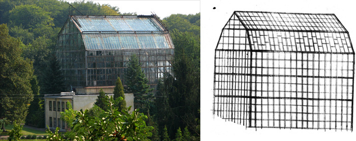 Greenhouse in Lviv, Ukraine