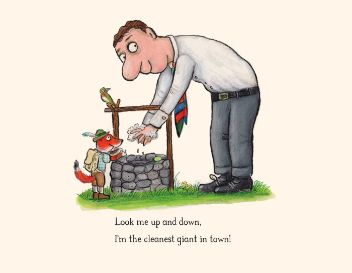 Coronavirus scenes by Julia Donaldson and Axel Scheffler, featuring their much-loved characters