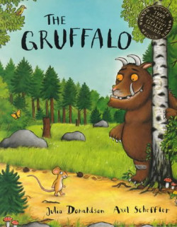 Front cover for 'The Gruffalo' by Julia Donaldson and Axel Scheffler – published by Macmillan Children’s Books, UK